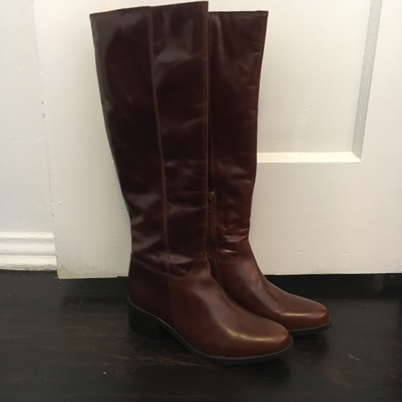 Barney’s Brown Leather Riding Boots
